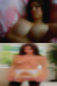Shape horny girl in threesome.