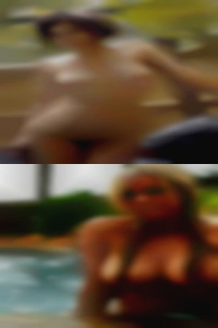 Boats and naked white girls trashing naked woman.